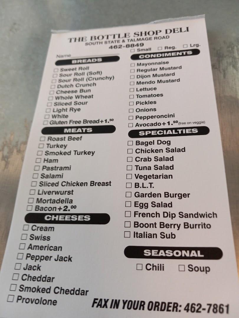 The Bottle Shop Deli
