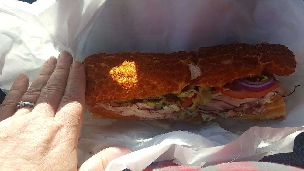 Large Sandwich on Dutch Crunch